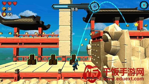 乐高幻影忍者天际飞行怎么玩