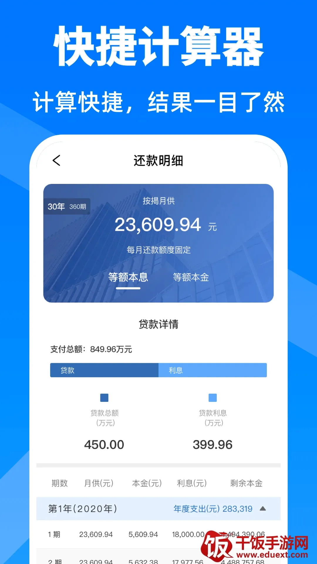 房贷计算器(房贷计算工具) 房贷计算器(房贷计算工具)