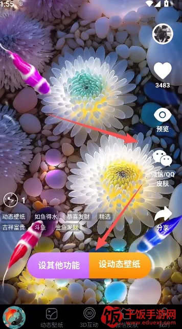 锦鲤金鱼壁纸(壁纸软件功能全) 锦鲤金鱼壁纸(壁纸软件功能全)