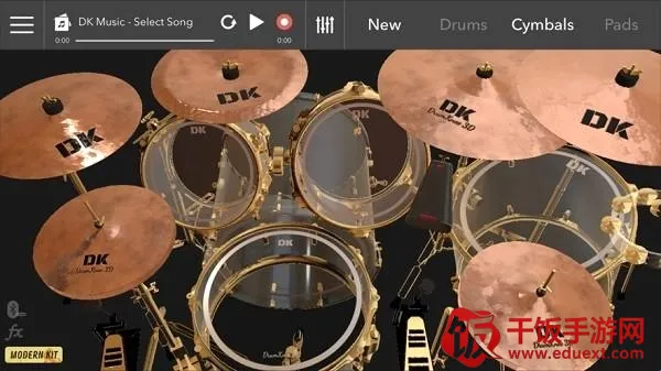 DrumKnee 3D架子鼓模拟器(鼓乐模拟app) DrumKnee 3D架子鼓模拟器(鼓乐模拟app)